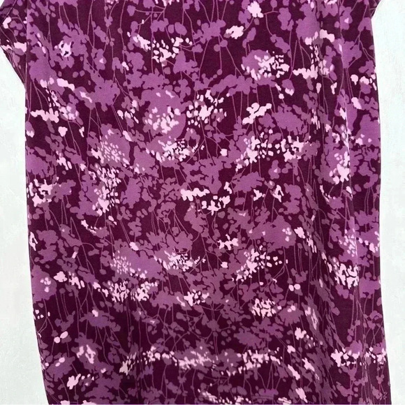 Reitman’s Tank Top Spaghetti Straps  Adjustable Purple Floral Size Medium - Picture 15 of 16